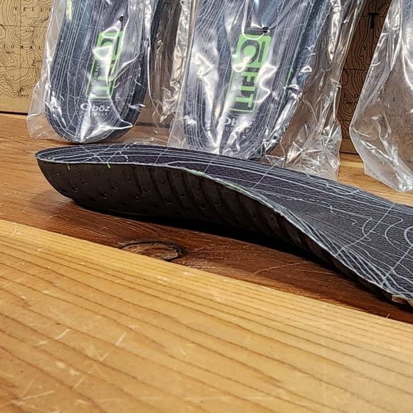Men's Mylar OFIT insoles Bundle Qty 3 Oboz , durable, support, comfort NIB, $120 - Picture 13 of 16